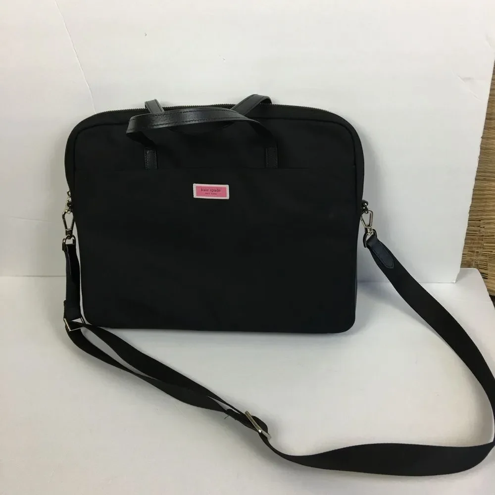 Kate Spade New York Sam Nylon Medium Satchel Universal Laptop Messanger Bag